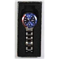 NEW MENS CITIZEN ECO DRIVE STAINLESS