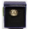 Image 1 : MASONIC RING SIZE 11