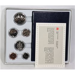 1984 CANADIAN 6 COIN SPECIMEN COIN SET WITH COA
