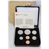 Image 1 : 1980 CANADIAN 7 COIN UNCIRCULATED COIN SET