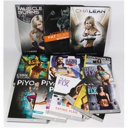 MISC. BEACHBODY WORKOUT DVDS