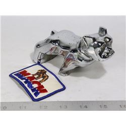 MACK TRUCK HOOD ORNAMENT & VINTAGE PATCH