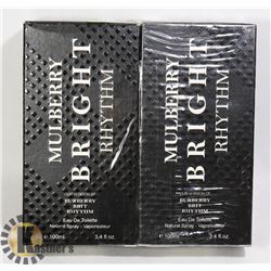 TWO BOTTLES OF MULBERRY BRIGHT RHYTHM
