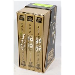 STAR WARS ORIGINAL TRILOGY VHS SET