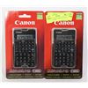 Image 1 : LOT OF 2 NEW CANNON SCIENTIFIC CALCULATOR