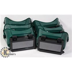 LOT OF 6 NORTH BRAND WELDING GOGGLES