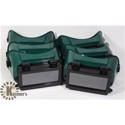 LOT OF 6 NORTH BRAND WELDING GOGGLES