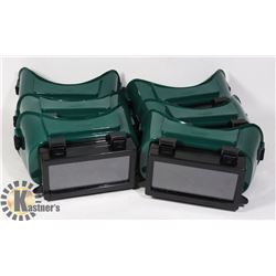 LOT OF 6 NORTH BRAND WELDING GOGGLES