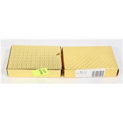 TWO NEW GOLD COLOUR WATERPROOF CARD SETS