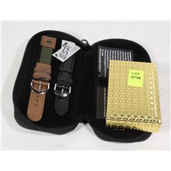 DECK OF CARDS AND WATCH STRAPS