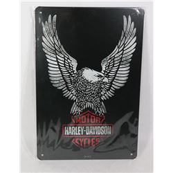 NEW HARLEY DAVIDSON MOTOR CYCLES METAL SIGN