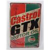Image 1 : NEW CASTROL GTX MOTOR OIL METAL SIGN
