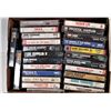 Image 3 : 24)  LOT OF 2 FLATS OF VINTAGE CASSETTE