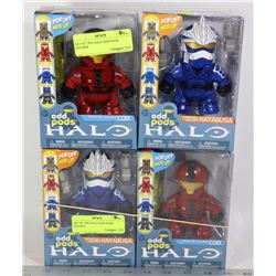 LOT OF 4 HALO ODD PODS