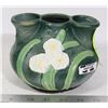 Image 1 : VINTAGE ROSEVILLE GREEN VASE