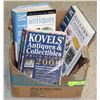 Image 1 : ESTATE BOX WITH BOOK ABOUT COLLECTING ANTIQUES