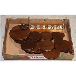 ESTATE FLAT WITH DISASSEMBLED FREE STANDING SHELF