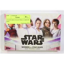 STAR WARS COLLECTIBLE CARDS IN BOX
