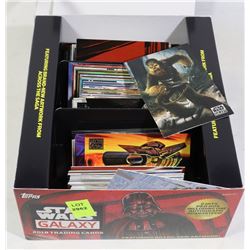 STAR WARS COLLECTIBLE CARDS IN BOX