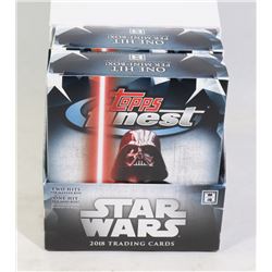 STAR WARS COLLECTIBLE CARDS IN BOX
