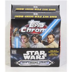 STAR WARS COLLECTIBLE CARDS IN BOX