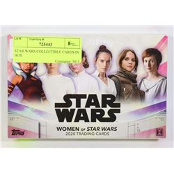 STAR WARS COLLECTIBLE CARDS IN BOX