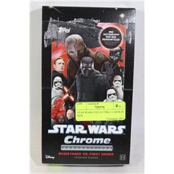 STAR WARS COLLECTIBLE CARDS IN BOX