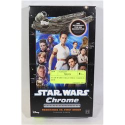 STAR WARS COLLECTIBLE CARDS IN BOX
