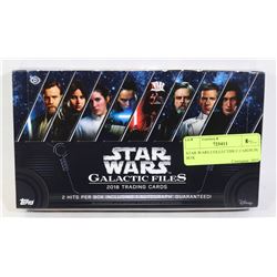 STAR WARS COLLECTIBLE CARDS IN BOX