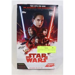STAR WARS COLLECTIBLE CARDS IN BOX