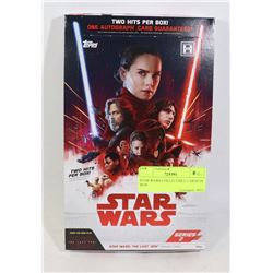 STAR WARS COLLECTIBLE CARDS IN BOX