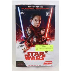 STAR WARS COLLECTIBLE CARDS IN BOX