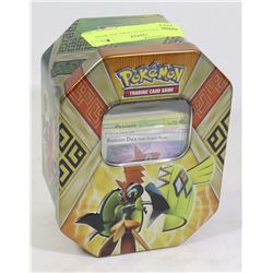 POKEMON COLLECTORS TIN WITH CARDS
