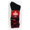 Image 1 : 2PK OF KODIAK WOOL BLEND SOCKS; SIZE L/G
