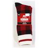 Image 1 : 2PK OF KODIAK WOOL BLEND SOCKS; SIZE L/G