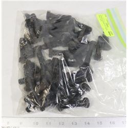 6LBS BLACK BOLTS 2 INCHES X 3/8 INCH. NEW