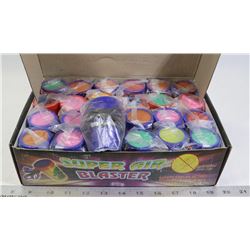 RETAIL DISPLAY OF SUPER AIR BLASTER NOISE MAKERS