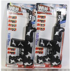 LOT OF TWO SUBMACHINE GUN KIDS TOYS