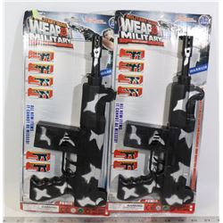LOT OF TWO SUBMACHINE GUN KIDS TOYS