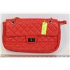 Image 1 : NEW RED FAUX LEATHER WOMENS PURSE
