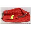 Image 1 : NEW RED FAUX LEATHER WOMENS PURSE
