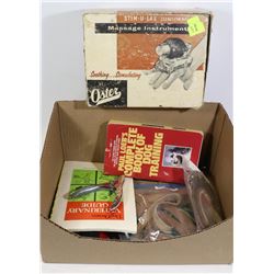 FLAT OF ASSORTED COLLECTIBLES INCLUDING PET