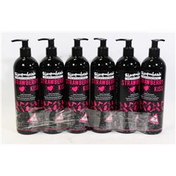 CASE OF 6 (500ML,EA) STRAWBERRY KISS PROFESSIONAL