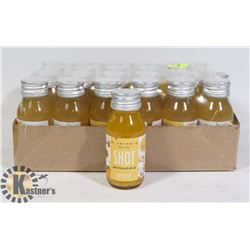 24 CASE OF ORGANIC TEA SHOTS "YELLOW FRUIT" FLAVOR