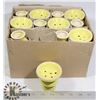 Image 1 : CASE OF YELLOW INCENSE HOLDERS