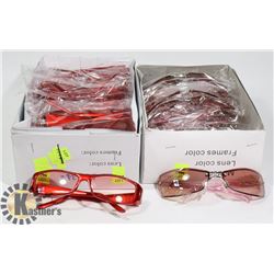 TWO BOXES OF DESIGNER SUNGLASSES