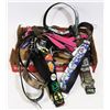 Image 1 : BOX OF DOG COLLARS & DOG HARNESS