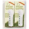 Image 1 : 2 NEW SEALED POCKET GOLF PRO RECORDER