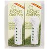 Image 1 : 2 NEW SEALED POCKET GOLF PRO RECORDER