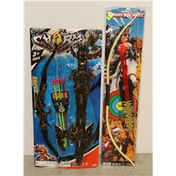 ARCHERY TOY SOLD WITH SWORD AND BOW TOY